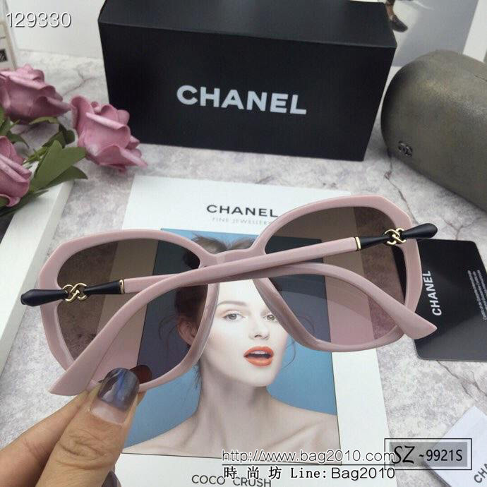 CHANEL香奈兒 寶麗來樹脂偏光鏡片 新款 小香太陽鏡 遮擋光線防輻射 9921S  lly1500